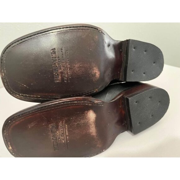 Herencia Kids Leather  Western Style Botties Boys Size 2.5 - Picture 7 of 10